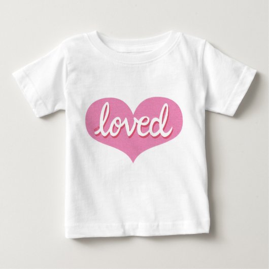 T-shirt Pour Bébé Beaucoup aimé - (Devant)