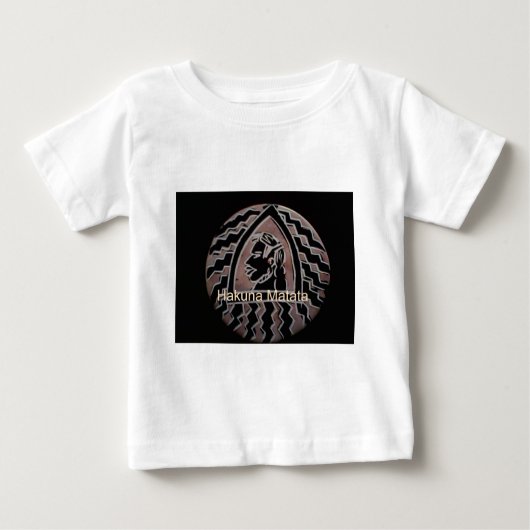 T-shirt Pour Bébé Beauté africaine : Bongo Massai Portrait Art Triba (Devant)