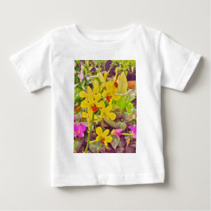 T-shirt Pour Bébé Beautiful Yellow autumn