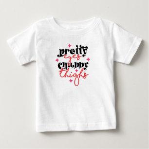 T-shirt Pour Bébé Beaux Yeux Cuisses Potelées