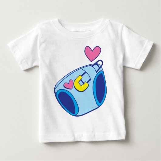 T-shirt Pour Bébé Bébé (Devant)