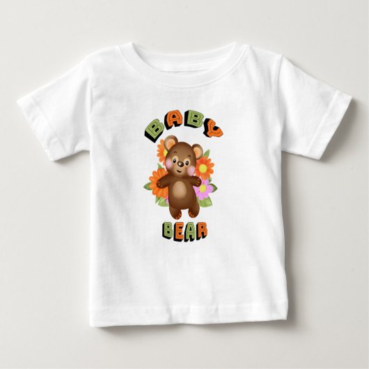 T-shirt Pour Bébé Bébé (Devant)