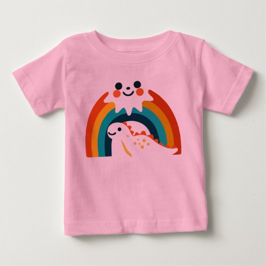 T-shirt Pour Bébé Bébé (Devant)