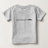 T-shirt Pour Bébé bébé 1 sci (Dos)