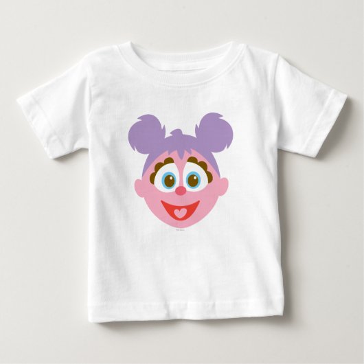 T-shirt Pour Bébé Bébé Abby Cadabby Big Face (Devant)