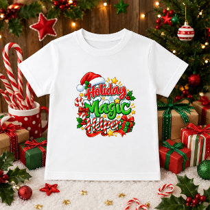 T-shirt Pour Bébé bébé aide de la magie des fêtes mignon
