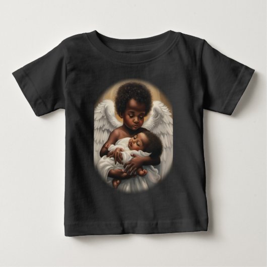 T-shirt Pour Bébé Bébé Anges (Devant)