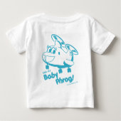 T-shirt Pour Bébé Bébé bleu Phrog (Dos)
