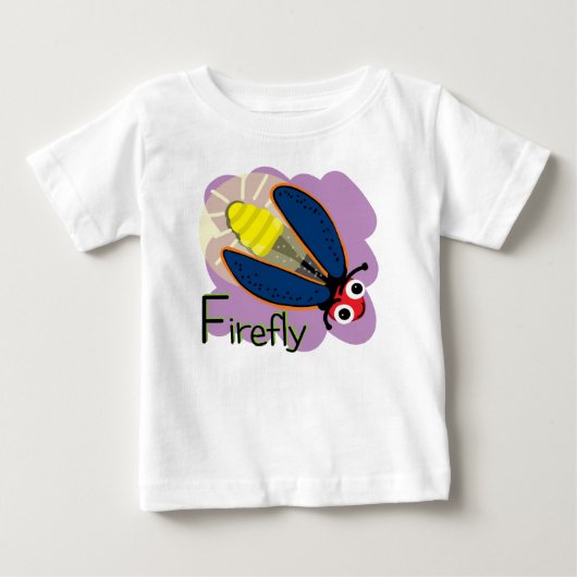 T-shirt Pour Bébé Bébé Bug F (Devant)