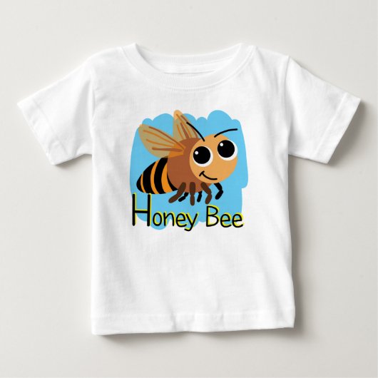T-shirt Pour Bébé Bébé Bug H (Devant)