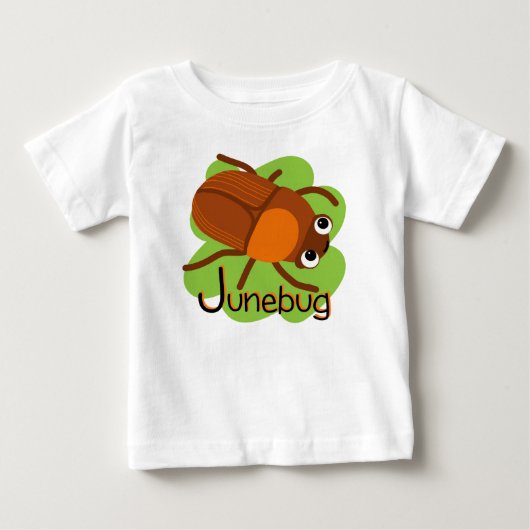 T-shirt Pour Bébé Bébé Bug J (Devant)