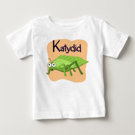 T-shirt Pour Bébé Bébé Bug K (Devant)