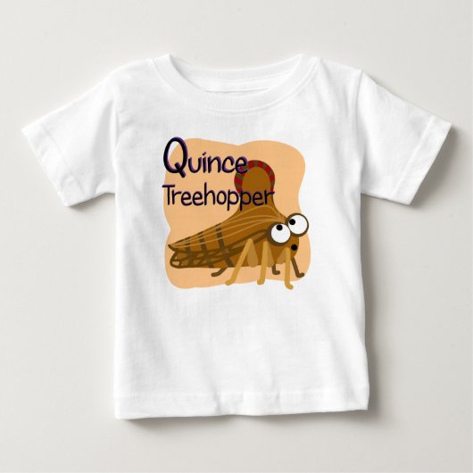 T-shirt Pour Bébé Bébé Bug Q (Devant)