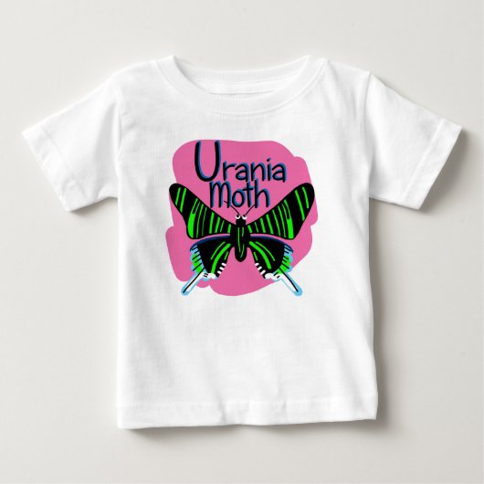 T-shirt Pour Bébé Bébé Bug U (Devant)