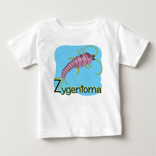 T-shirt Pour Bébé Bébé Bug Z (Devant)