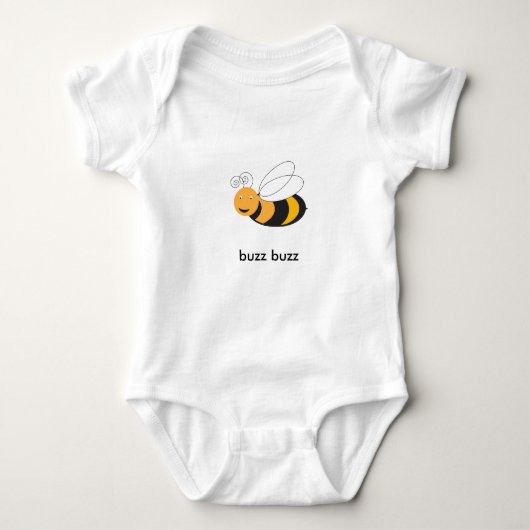 T-shirt Pour Bébé Bébé Bumble Bee (Devant)