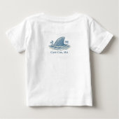 T-shirt Pour Bébé bébé Cape Cod, t-shirt bébé Cape Cod, (Dos)