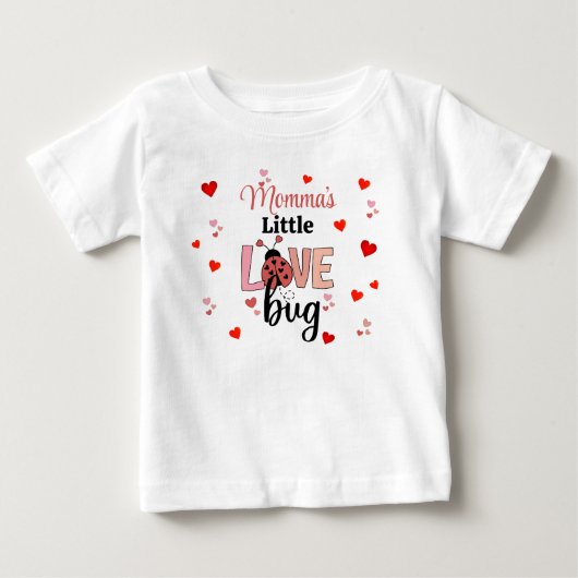 T-shirt Pour Bébé Bébé chéri de Maman (Devant)