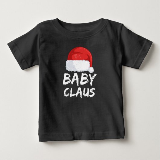 T-shirt Pour Bébé bébé claus (Devant)