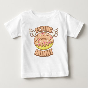 T-shirt Pour Bébé Bébé de beigne volant