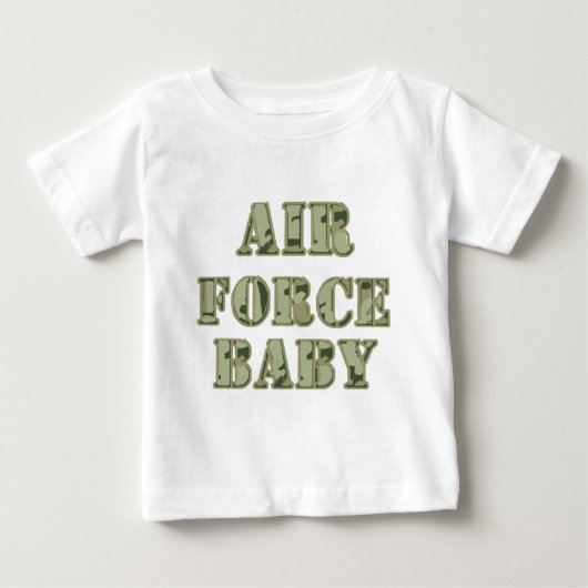 T-shirt Pour Bébé bébé de la force aérienne (Devant)