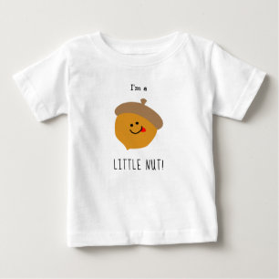T-shirt Pour Bébé Bébé de petite noix amusant de maïs