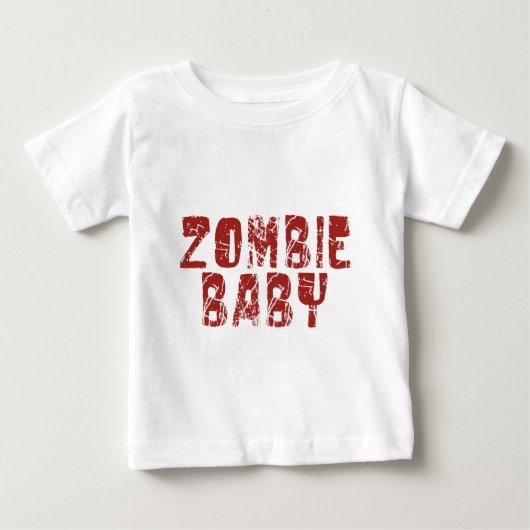 T-shirt Pour Bébé bébé de zombi (Devant)