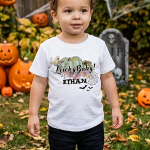 T-shirt Pour Bébé Bébé délicat Halloween 2026toute-petite personnali
