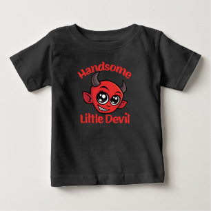 T-shirt Pour Bébé Bébé Diable Mignon Personnage de Dessin Animé