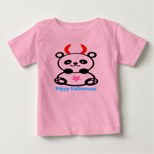 T-shirt Pour Bébé ♫♥Bébé Diable Panda Nourrisson Rampant Bio♥♪