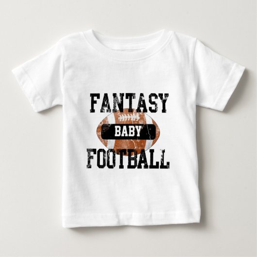 T-shirt Pour Bébé Bébé du football d'imaginaire (Devant)