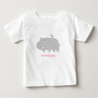 Bébé & Enfants : Hippopotame mignon avec dessin an