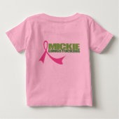 T-shirt Pour Bébé Bébé fille (Dos)