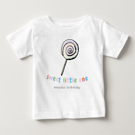 T-shirt Pour Bébé Bébé Fille Mignonne Personnalisée Enfants (Devant)