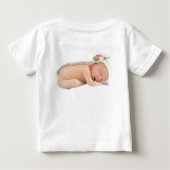 T-shirt Pour Bébé Bébé, Fille, Nouveau-né (Dos)