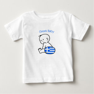 T-shirt Pour Bébé Bébé grec