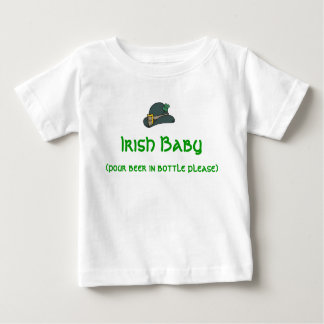 T-shirt Pour Bébé Bébé irlandais