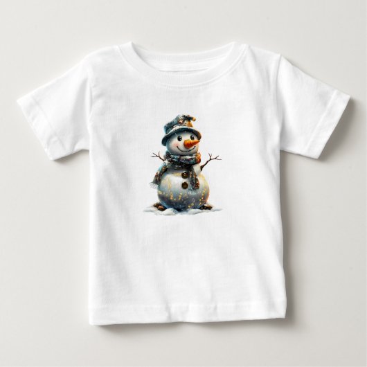 T-shirt Pour Bébé Bébé Jersey fin (Devant)