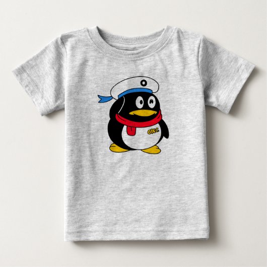 T-shirt Pour Bébé Bébé Marin (Devant)