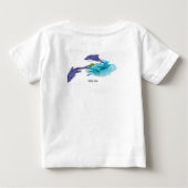 T-shirt Pour Bébé "bébé max" Olive-the-Octopus Baby Romper (Dos)