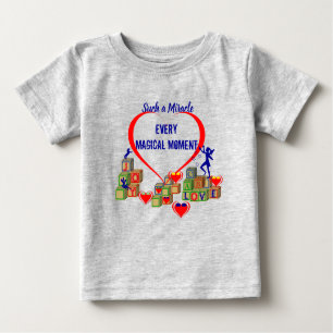 T-shirt Pour Bébé Bébé mignon - Gris