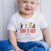 Bébé mignon Nouveau-né Vêtements Cool Bébé Rocks