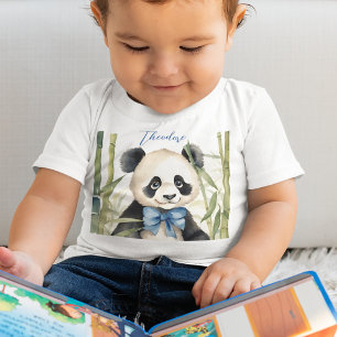 T-shirt Pour Bébé Bébé mignon Panda Boy
