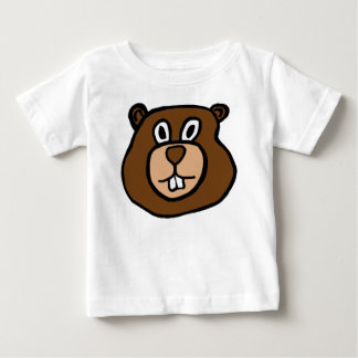 T-shirt Pour Bébé Bébé mignon Tee - shirt castor