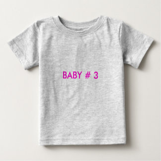 T-SHIRT POUR BÉBÉ BÉBÉ N° 3