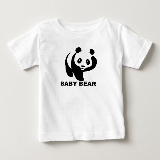 T-shirt Pour Bébé Bébé ours (Devant)