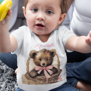 T-shirt Pour Bébé Bébé ours fille
