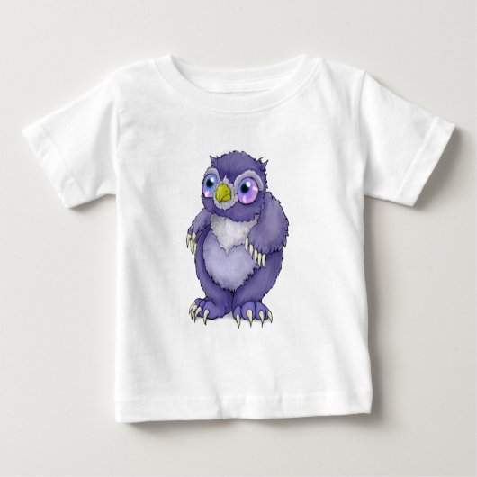 T-shirt Pour Bébé Bébé Owlbear (Devant)