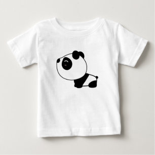 T-shirt Pour Bébé Bébé Panda Mignon