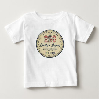 T-shirt Pour Bébé Bébé Patriote – Tenue Mignonne de Fierté Américain